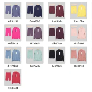 Regular Length Jacket and Shorts Set - 20 Colours